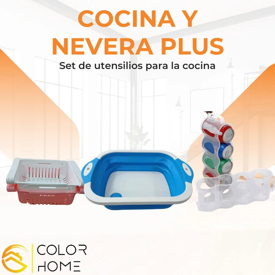 Combo Cocina y Nevera Plus