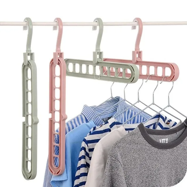 Ganchos Ahorradores de Espacio para Ropa