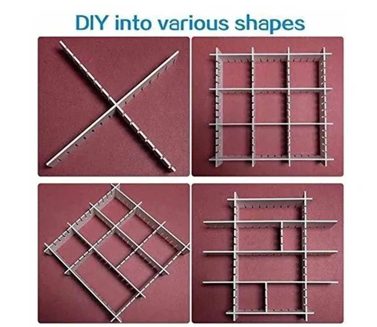 Rejillas Divisoras para Cajones · x6 o x8